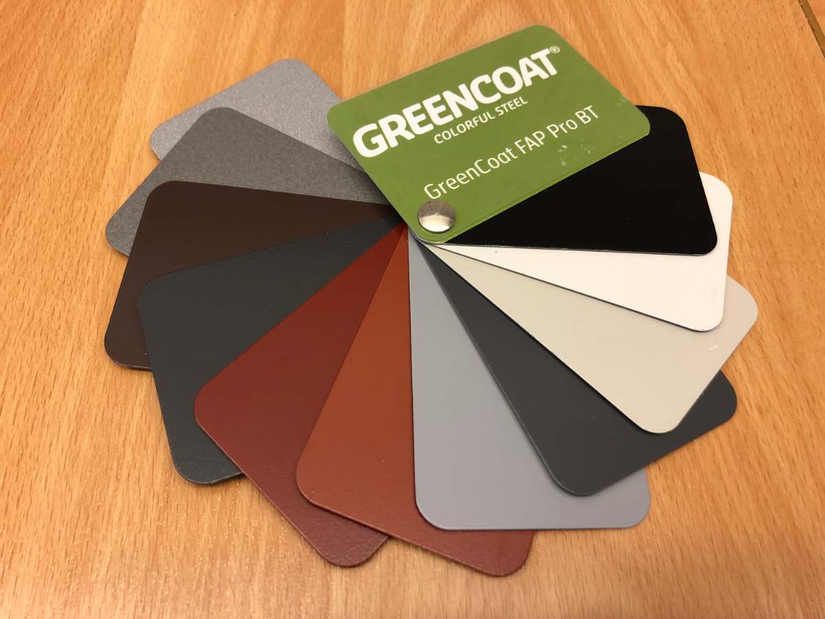 GreenCoat FAP plate with foil